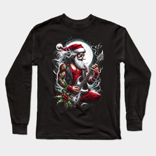 Heavy Metal Santa - Christmas Long Sleeve T-Shirt